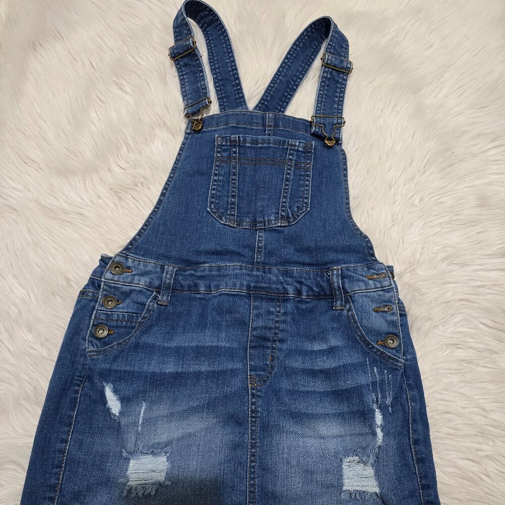 Denim Skirt Jumper Size M